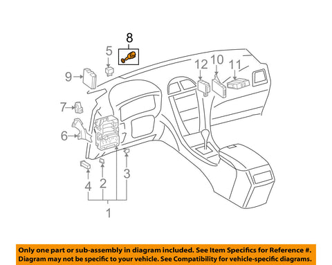 TOYOTA OEM-Stoplight Stop Brake Light Switch 8434009310