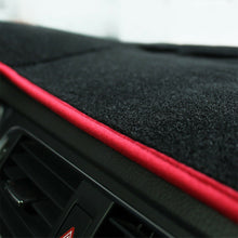 Black/Red Car DashMat For Toyota Corolla 2019-2020 Dash Cover Dashboard Mat