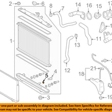 TOYOTA OEM Radiator-Drain Plug O-Ring Seal 1649221050