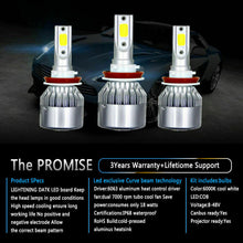 2X H11 LED Headlight Bulb Low Beam 6000K For Dodge Ram 1500 2500 3500 2012-2018