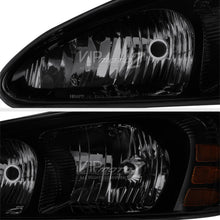 2004-2008 Pontiac Grand Prix [Sinister Black] Factory Style Headlights GXP GTP