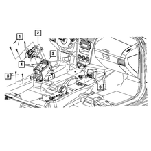 Genuine MOPAR Gearshift Control Cable 5062056AD