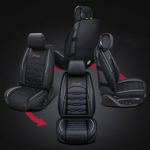 11pcs Fly5D Universal SUV Car Seat Covers Pu Leather 5 Seats Cushion Accessories