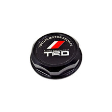 TRD Racing Black Engine Oil Filler Cap Oil Tank Cover Aluminium For TOYOTA
