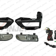 for 17 18 19 20 NISSAN ROGUE Fog Light Driving Lamp Kit w/ switch wiring (CLEAR)