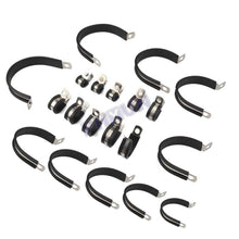 40pcs 1/2" Cable Clip Hose Pipe Rack Line Management Clamp Wire Holder Organizer