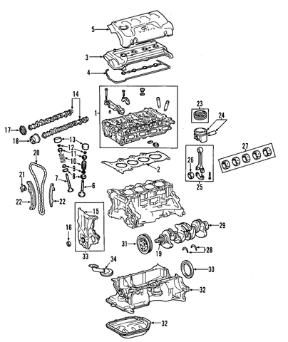 Genuine Toyota Head Gasket 11115-37061