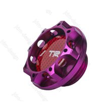 TRD Racing Purple Engine Oil Filler Cap Oil Tank Cover Aluminium For TOYOTA