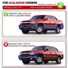 for 2002-2006 Chevy Avalanche Body Cladding Headlights + Bumper Signal Lamps