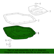 Genuine Toyota Oil Pan 35106-12200