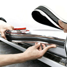 Parts Accessories Sticker Carbon Fiber Vinyl Car Door Sill Scuff Plate Protector
