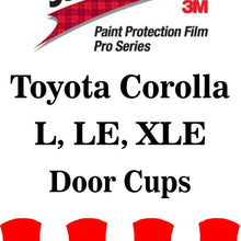 3M Scotchgard Paint Protection Film Pro Series 2020 2021 Toyota Corolla L LE XLE