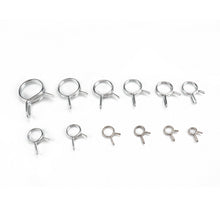 285Pcs 5mm-18mm Double Wire Spring Clips Car Fuel Line Oil Hose Tube Clamp Kit