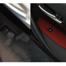 For Toyota Corolla 2019-2020 red Window lift panel switch cover trim 4pcs