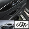 For Nissan Rogue 2014-2020 ABS Wood grain Car inner door panel cover Trim 8PCS