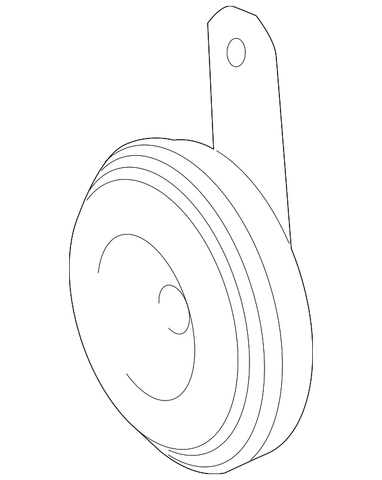 Genuine Toyota Low Note Horn 86520-68010