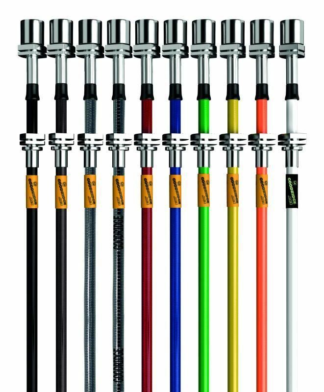 Goodridge Black SS Clutch Hose fit TOYOTA Celcia GT4 (ST185)