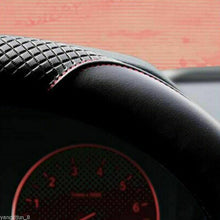 15''&38cm Car PU Leather Steering Wheel Cover For Four Season Non-slip Universal