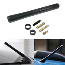 Black Universal 4.7" Carbon Fiber Sports Car Antenna Adjustable Car Accessories