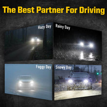 LASFIT LED Fog Driving Light H11 H16 H8 6000K Super Bright 45 Days Free Return