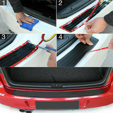 Car Rubber Rear Bumper Protector Trim Protection For Auto part Accessories