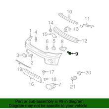 Genuine Toyota Fender Liner Screw 90159-A0053