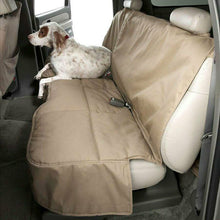 For Nissan Rogue 14-20 Canine Covers Polycotton Rear Row Taupe Seat Protector