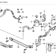98-01 Integra Power Steering High Pressure Feed Hose Pipe Line From Pump OEM