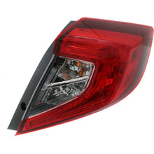 Tail Light For 2016-2018 Honda Civic Set of 2 Driver Passenger Side Outer CAPA