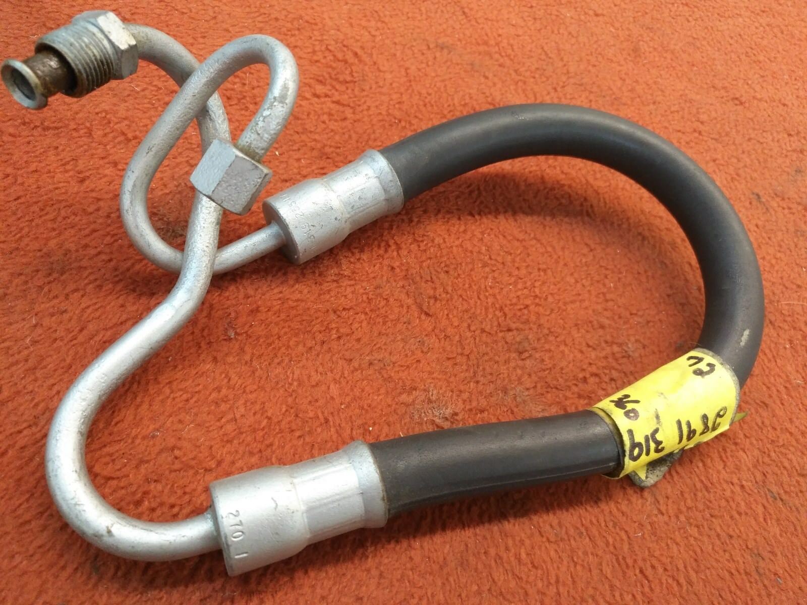 1970-72 POWER STEERING HOSE E B BODY 2891319 318 340 360 CUDA CHALLENGER CHARGER