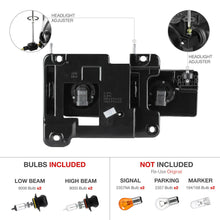 1994-1998 Chevy Silverado Suburban Tahoe CK Chrome Bumper Signal Headlight Lamps