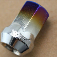 20pcs /set 32mm Racing Roasted M12x1.25 Blue Stainless Steel Wheel Lug Nuts