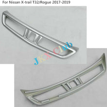 Chrome middle control trim Cover For Accessories Nissan X-Trail Rogue 2017-2020