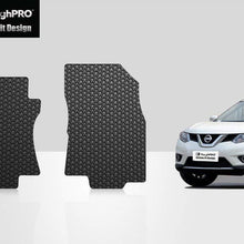 ToughPRO Front Mats Black For Nissan Rogue All Weather Custom Fit 2014-2021