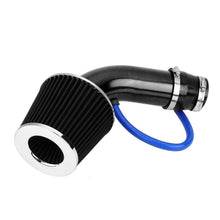 Air Intake Kit Black Pipe Diameter 3"+Cold Air Intake Filter+ Clamp+ Accessories