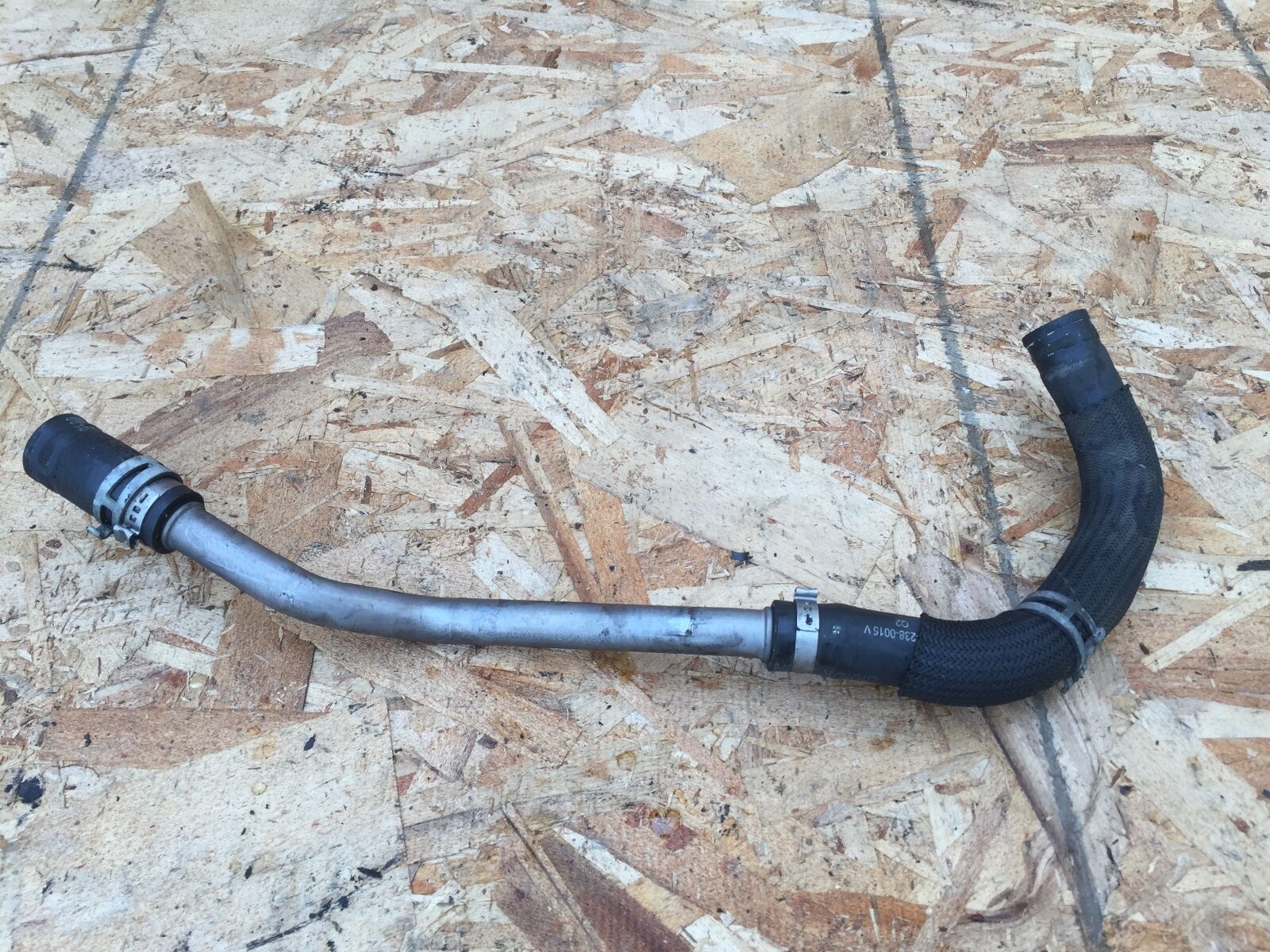 105K MERCEDES W211 E63 E550 E350 POWER STEERING RACK PINION RESERVOIR ...