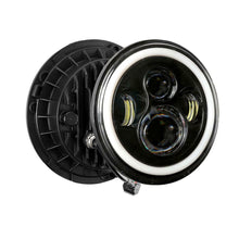 2pcs DOT 7" Inch Round LED Headlight DRL Signal Light For Jeep Wrangler 07-18 JK