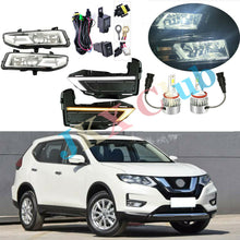 For Nissan Rogue X-Trail 2017-2020 LED Bulb Fog k LED DRL Daytime Running Light