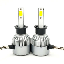 H1 1855W 278250LM White CREE LED Car Headlight High Low Beam Conversion Bulbs 6K