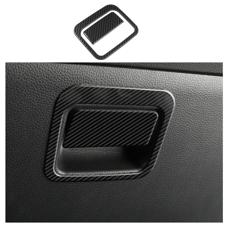 For Toyota Corolla 2019-2020 carbon fiber Co-pilot storage box handle cover trim
