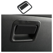 For Toyota Corolla 2019-2020 carbon fiber Co-pilot storage box handle cover trim
