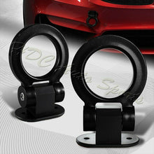 Universal Car SUV Black Ring Track Racing Style Tow Hook Look Decoration JDM