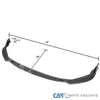 For 19-20 Toyota Corolla Matte Black Front Bumper Lip Body Kits Spoiler Splitter