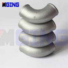 89mm 3.5" Elbow Pipe Turbo Intercooler Piping Aluminum Joiner Cast 90 Degree 4pc