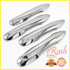 FOR 2018-2020 TOYOTA CAMRY 4PCS CHROME DOOR HANDLE COVERS OVERLAY NO SMART CUT 2