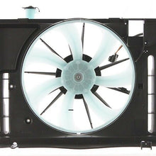 Dual Radiator and Condenser Fan Assembly-Fan Assembly fits 14-19 Toyota Corolla