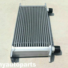 Silver Universal 19 Row AN-10AN Engine Transmission Racing Oil Cooler Aluminum