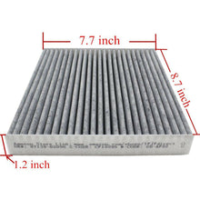 2 packs CF10285 Activated Carbon Air Cabin Filter for Lexus / Toyota