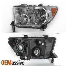 Fits 2007-13 Toyota Tundra / 08-13 Sequoia OE/Style Headlight Replaccement LH+RH