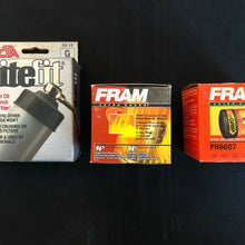 2 (TWO) Fram Oil Filters PH6607 Plus Matching Oil Filter Wrench